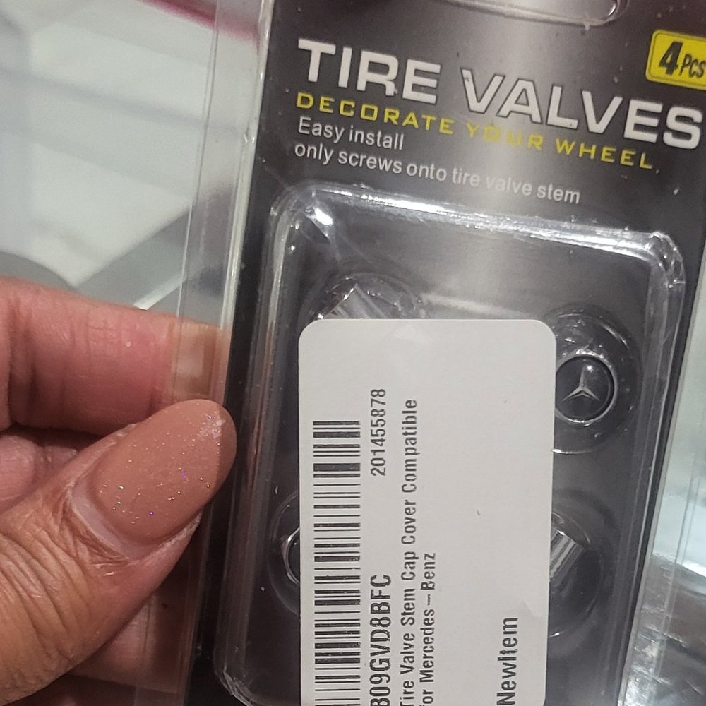 Mercedes Valve Stem Caps